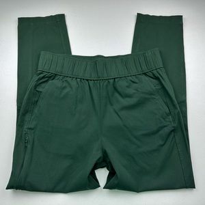 Alder Apparel Green Open Air Pants Womens Size Large Athletic Stretch Hiking